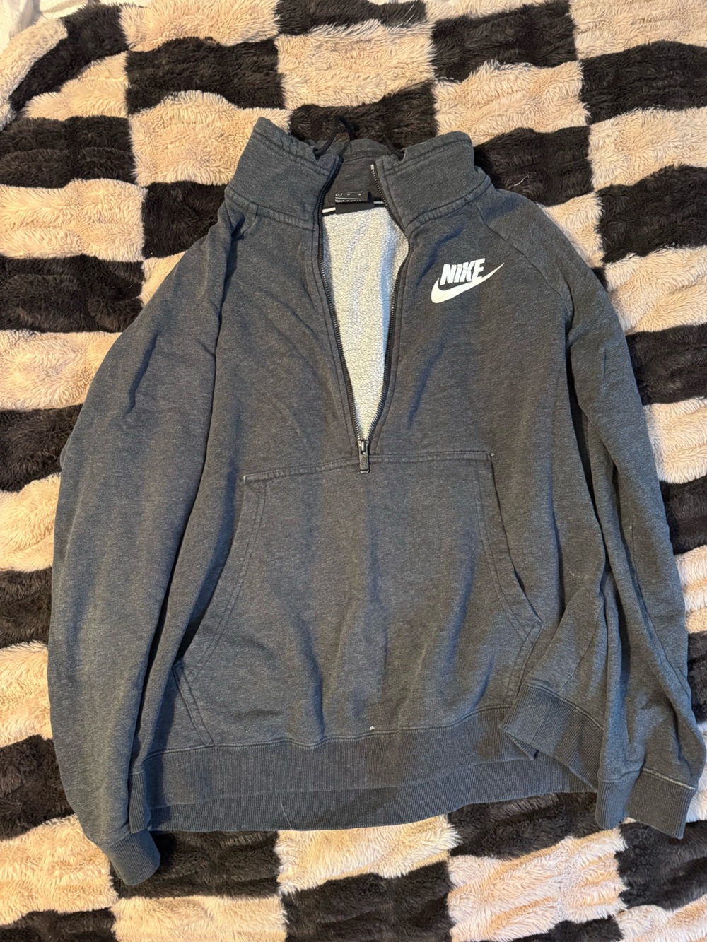 Women’s Nike 1/4 Zip Medium Gray